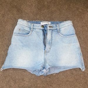 American Apparel denim shorts